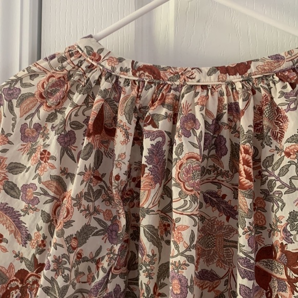 Anthropologie Love The Floral Label Botanical Top NWOT Size Medium - Picture 13 of 14